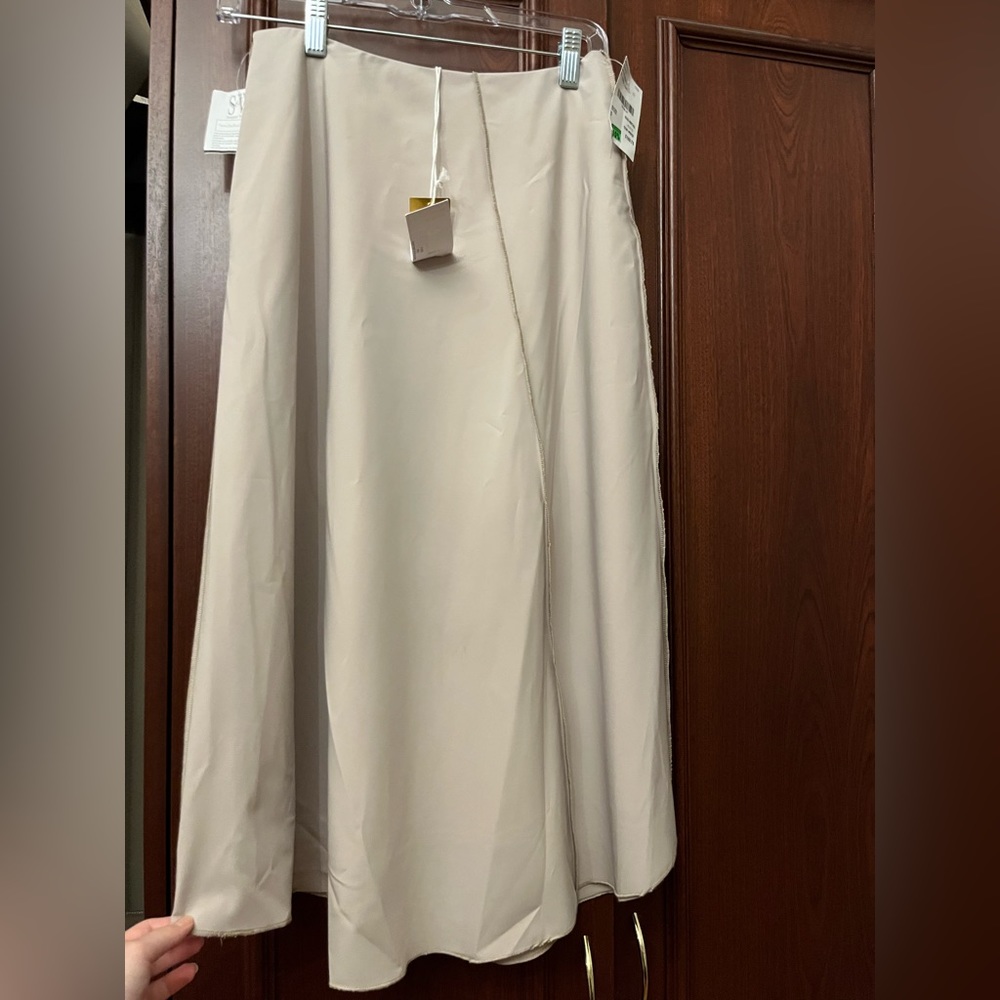 Tan Flair skirt by Profile NYC (size 0)